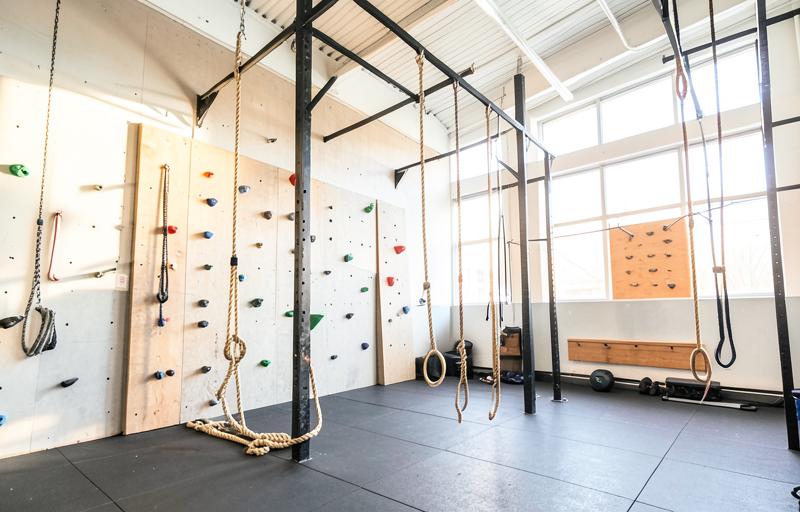 Interior da unidade Crossfit Vila Verde